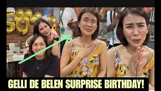 Gelli De Belen NASORPRESA ng PAMILYA at KAIBIGAN sa ika 50th BIRTHDAY!