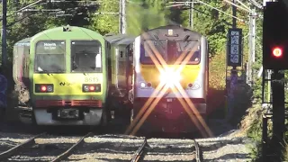 Irish Rail 201 Class Loco 228 on Enterprise Train - Killester Station, Dublin