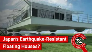 FACT CHECK: Viral Image Shows Japan's Earthquake-Resistant Floating Houses that Are in Development?