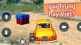 PUBG Mobile - Cùng Bé Giả Dạng Gái China Troll Người Lạ | Người Lạ Nghi Ngờ Là Lộc =))