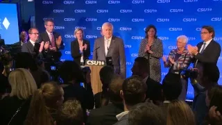 Statement des Parteivorsitzenden Horst Seehofer zur Bundestagswahl