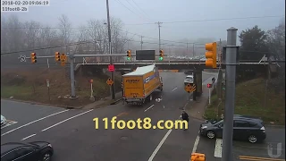 11Foot8 Bridge Crash Compilation 2018