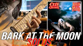 Ozzy Osbourne - Bark At The Moon  | Solos Cover [Jake E  Lee] | Christmas Number #1 For 2021??? 😜