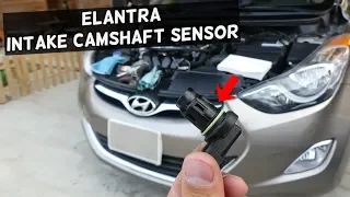 HOW TO REPLACE INTAKE CAMSHAFT POSITION SENSOR ON HYUNDAI ELANTRA