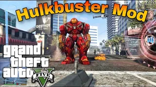 How To Install Hulk buster Mod in GTA 5 | Addon peds HulkBuster Mod | GTA 5 Mod | Manyoo Trainer