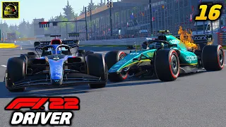 EASIEST TRACK IN F1 TURNS INTO A DISASTER... - F1 22 Driver Career Mode: Part 16