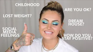 Q&A while I do my makeup | JAMIE GENEVIEVE