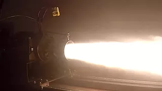 Hybrid rocket motor test