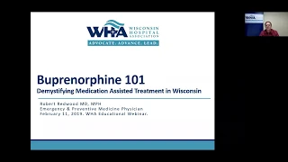 Buprenorphine 101  Demystifying Medication Assisted Treatment in Wisconsin