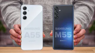 Samsung A55 Vs Samsung M55 | Full Comparison ⚡ Which one is Best?