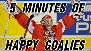 5 Minutes of Happy Goalies