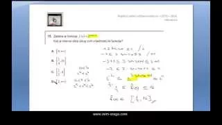 15.  zadatak - ljeto 2014. viša razina - ljetni rok - Državna matura matematika