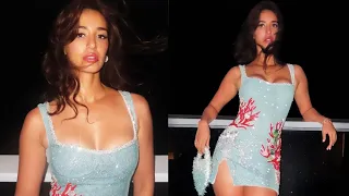 Disha Patani Gorgeous In Tiny Dress On Akash Ambani And Radhika Merchant Cruise