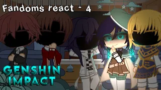 Secretive characters react | Venti | 4/5