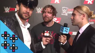 DEAN AMBROSE, AJ STYLES, BOBBY ROODE, ALEXA BLISS & SAMOA JOE are HYPED for WWE 2K18!!!