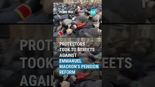 France In Chaos Again Amid Fresh Protests Over Pension Reform