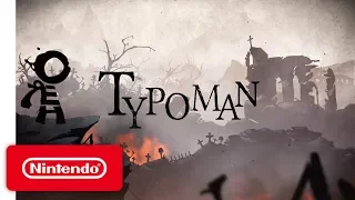 Typoman - Announcement Trailer - Nintendo Switch