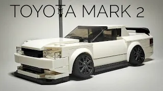 Toyota Mark 2 100 from lego Как построить Тойоту Марк 2 из лего самоделки Как сделать развал из лего