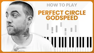 How To Play Perfect Circle / Godspeed By Mac Miller On Piano - Piano Tutorial (Part 1)