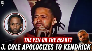 J. Cole APOLOGIZES to Kendrick Lamar!?