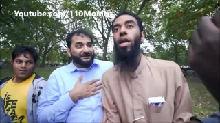 'Sunnis' Fight in the speaker corner (Hyde park London), wahabi attack