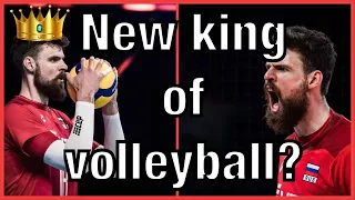 The BEST OUTSIDE HITTER?!?// 6'10" Egor Kliuka(Spike: 370cm/12'1")(Reaction)