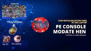 Cum instalam jocuri fara pc sau laptop pe console modate hen | Tutorial in limba Romana