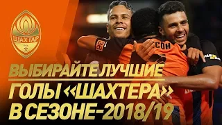 Лучшие голы Шахтера в сезоне-2018/19 выбираете вы!