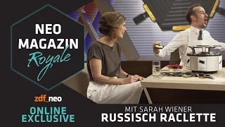 Russisch Raclette: Sarah Wiener | NEO MAGAZIN ROYALE mit Jan Böhmermann - ZDFneo