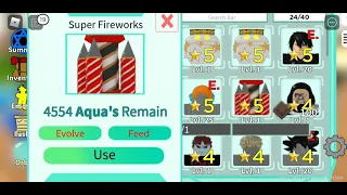 Opening super fireworks [All Star Tower Defense]