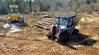 Loggers were FORCED OFF of Our 500+ ACRE OFF-GRID Property DUE to MUD SEASON | THIS is WHAT'S LEFT