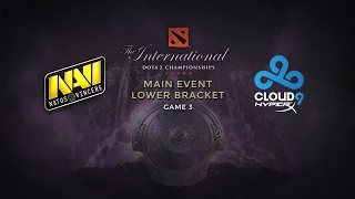 Na`Vi -vs- Cloud9, The International 2014, Main Event, LB Round 1, Game 3