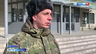 Показали подготовку курсантов ульяновского учебного центра войск связи для Вооруженных Сил России