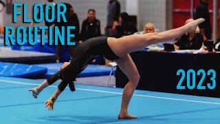 Whitney Bjerken Floor Routine 2023