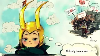 Funny Thorki Comics | That Will Make You Laugh And Then Cry | Funny Comics [PART 6]