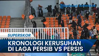 Kronologi Kerusuhan Suporter di Laga Persib Vs Persis di Pakansari, Kursi Stadion Jadi Senjata