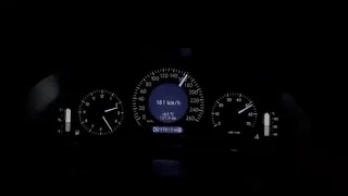 Mercedes CLS 550 0-100km/h 0-200km/h acceleration autobahn :)