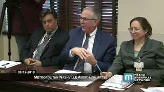 02/12/19 Metropolitan Nashville Audit Committee