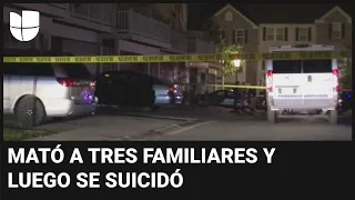 Hombre mata a tres miembros de su familia y luego se suicida: una bebé de 3 meses resultó ilesa