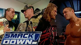 Rated-RKO, John Cena & Shawn Michaels Backstage Segments SMACKDOWN! Feb 16,2007