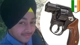 Selfie death: Indian teen accidentally shoots himself while posing with a gun - TomoNews