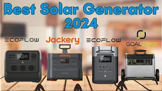 Best Solar Generator 2024  [watch before you buy]