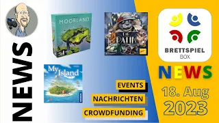 Brettspiel News der Brettspielbox vom 18.08.2023