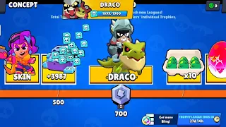 😋CRUSHED ACCOUNT REWARDS FOR ME?!!🤑🤩 11 NEW BRAWLERS 🥰 BRAWL STARS |CONCEPT