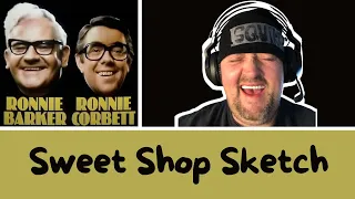 American Reacts to The Two Ronnies - Sweet Shop Sketch | Comedy Reaction