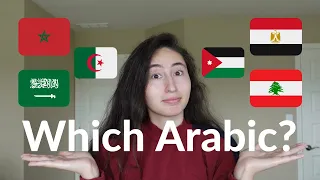 Which Arabic should you learn? MSA, a dialect, or both? ?أنهي عربي مفروض تتعلم