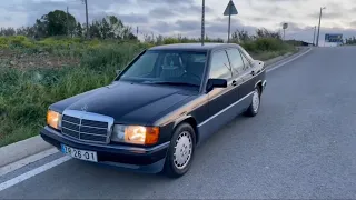 1990 Mercedes-Benz 190E 2.6 - Quick Look + Engine Sound