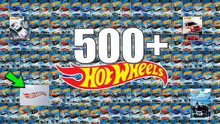 Let's Open 500 New Hot Wheels (4K)