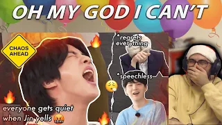 I REALLY CANT - Jin being so done with BTS & scolding them for 14min straight |  | Reaction