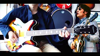 Epiphone Casino Sunburst DEMO with the Beatles MASHUP